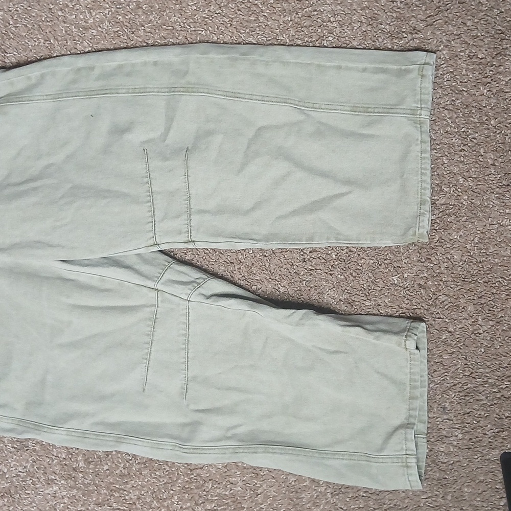 Light Olive Green Overalls Size Large - Picture 4 of 16